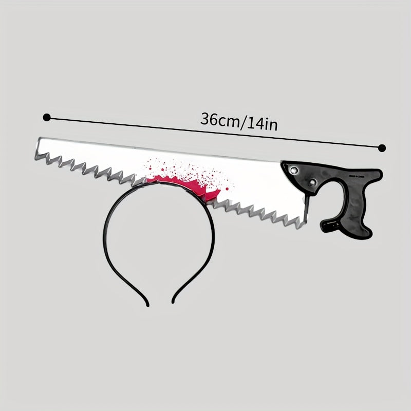 Halloween Hair Hoop Plastic Pierced Kitchen Head Buckle Cosplay Prop