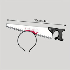 Halloween Hair Hoop Plastic Pierced Kitchen Head Buckle Cosplay Prop