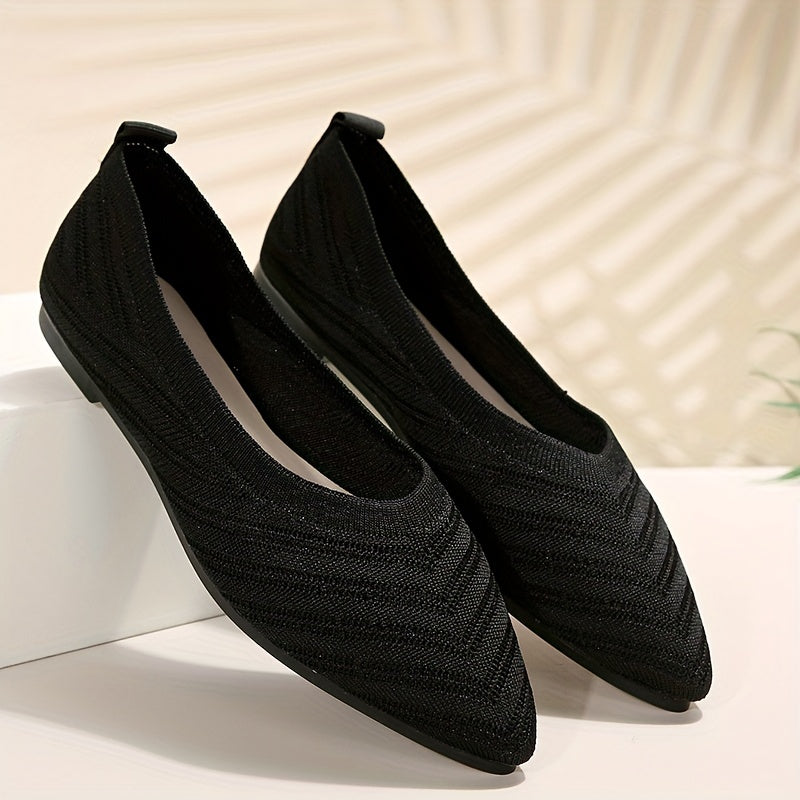 Women's Point Toe Casual Breathable Walking Shoes