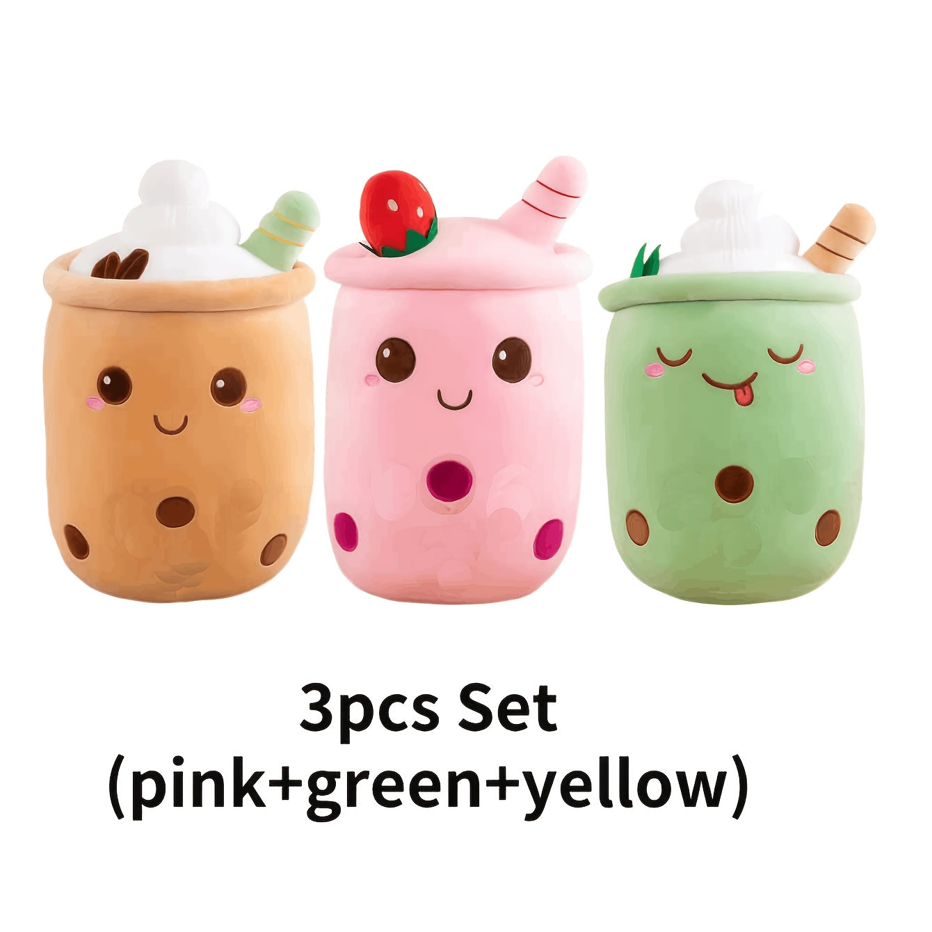 Milk Tea Cup Plush Stuffed Toy Pillow