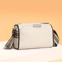 Vintage Leather Shoulder Bag Retro Crossbody Bag Women's Versatile Handbag
