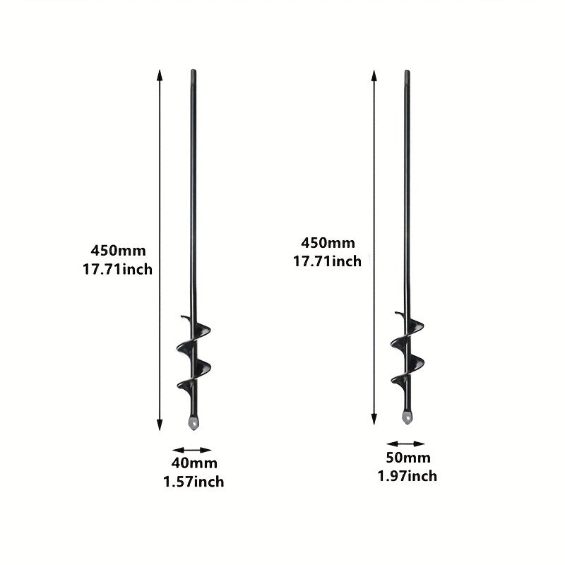 Garden Auger Drill Bit Flower Seeder Bulb Shaft Auger Gardening Tool