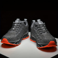 Men's Scale Blade Sneakers Lace Up Casual Shoes