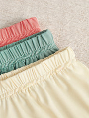Women's Plus Casual Outfits Set: Solid Tank Top & Shorts 3-Piece Set