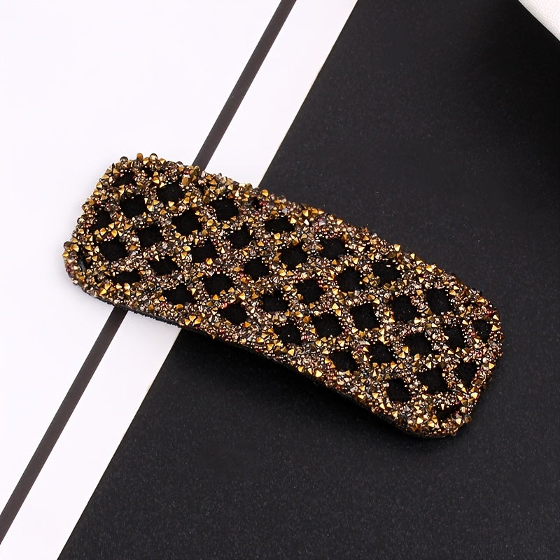 Sparkling Rhinestone Hairpins Barrette for Women Girls