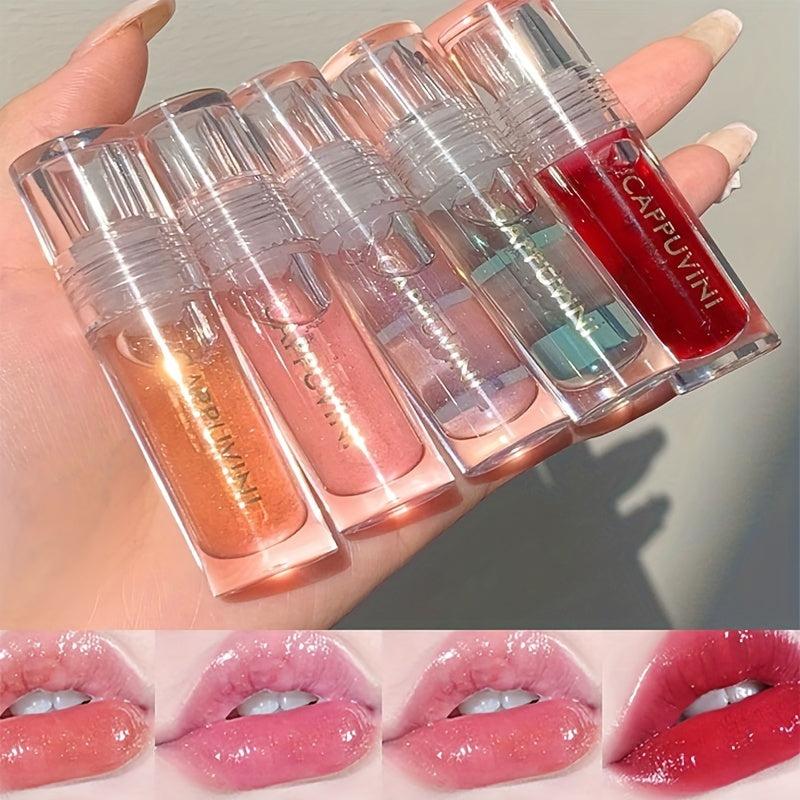 Crystal Jelly Lip Gloss Clear Mirror Lipgloss Glitter Liquid Lipstick
