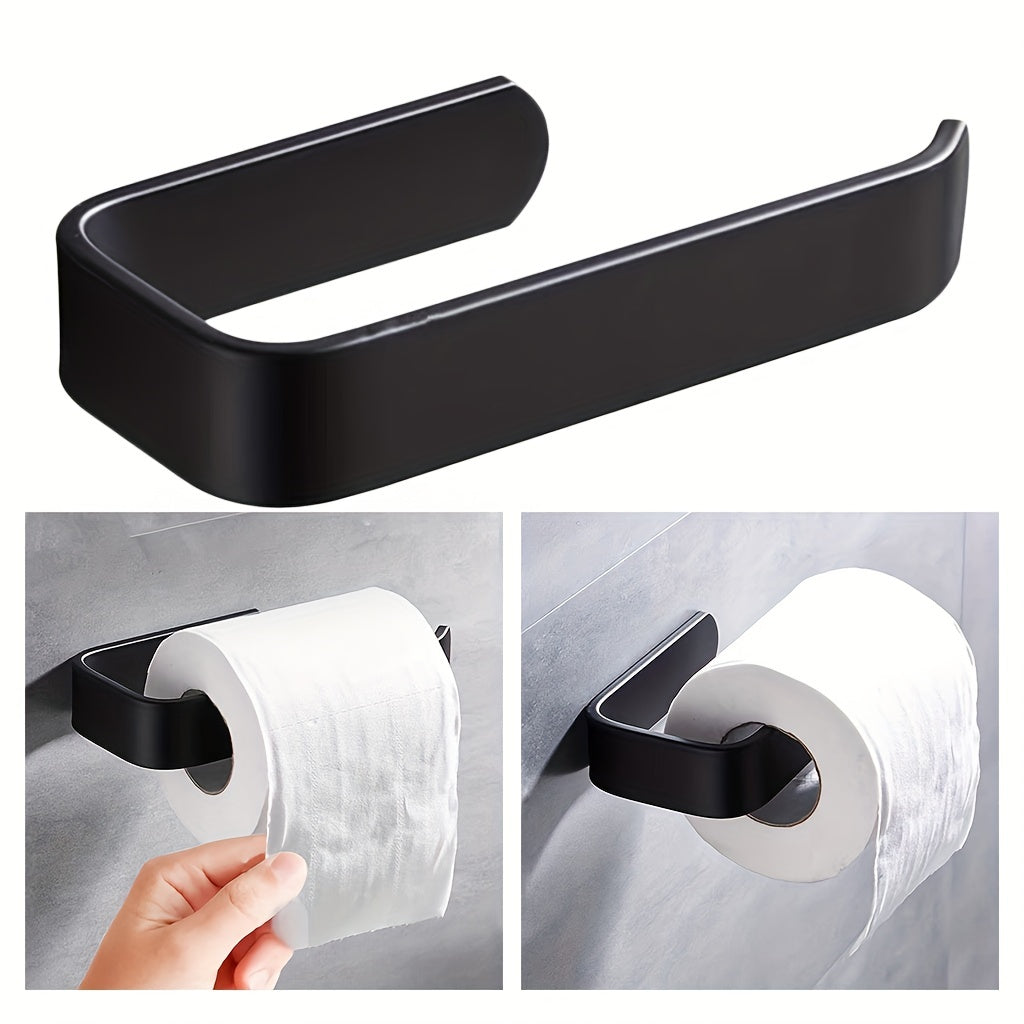 Wall Mounted Toilet Paper Holder Tissue Towel Roll Bathroom Rack