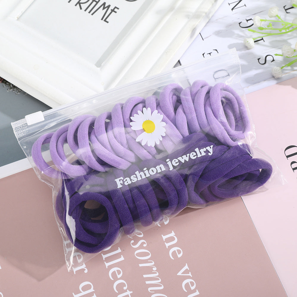 Large Stretch Hair Ties No Slip Ponytail Holders For Thick Curly Hair