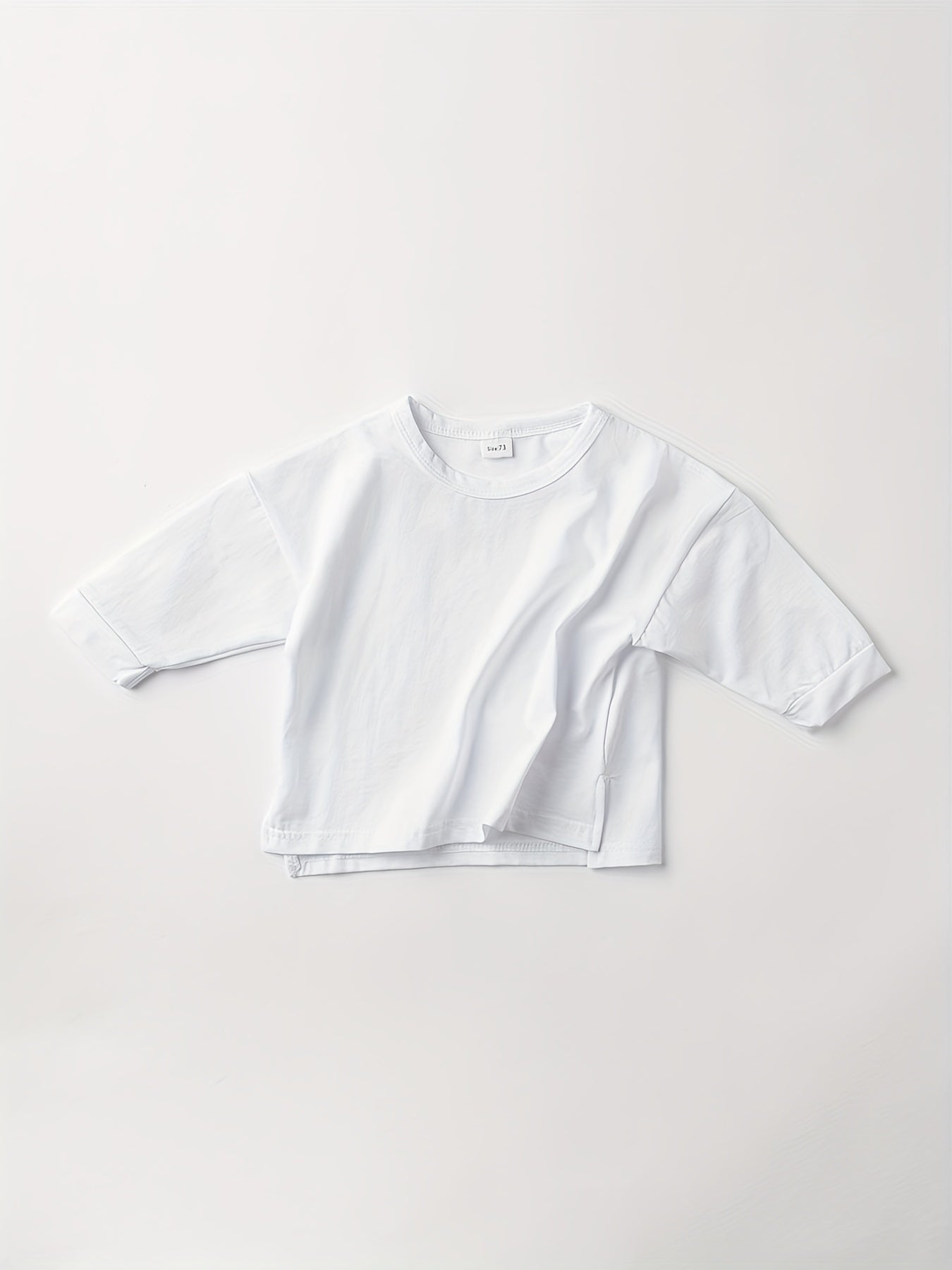 Infant Baby Round Neck Long Sleeve T-shirt Casual Spring Summer Top