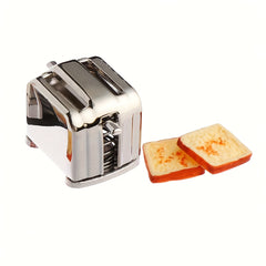 Dollhouse Bread Maker 1:12 Scale Kitchen Scene Accessory with 2 Slices of Bread