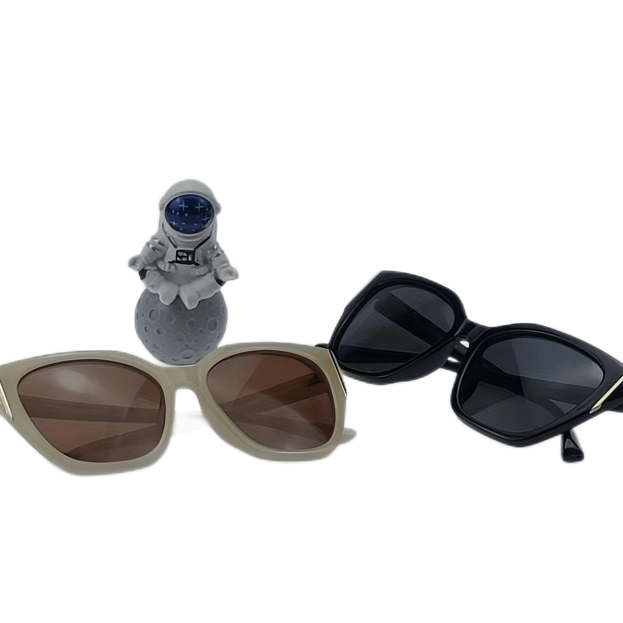 Men's Round Frame Sunglasses with UV Protection
