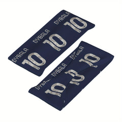 Messi Soccer Jersey Headband Non Slip Navy