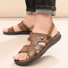 Men's Open Toe Strap Sandals Anti-skid Summer Beach Sandals