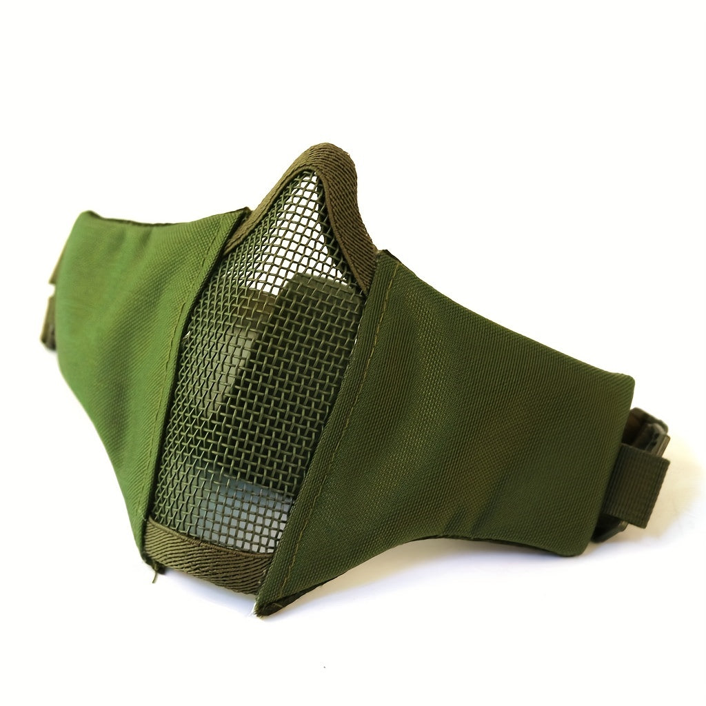 V10 Tactical Mask Half Face Mesh Mask for Men and Women