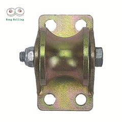 2pcs Sliding Gate Roller U Groove Wheel 45 Steel Material