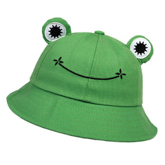 Cartoon Frog Bucket Hat Unisex Women's Hat Year Presents Christmas Gift For Her