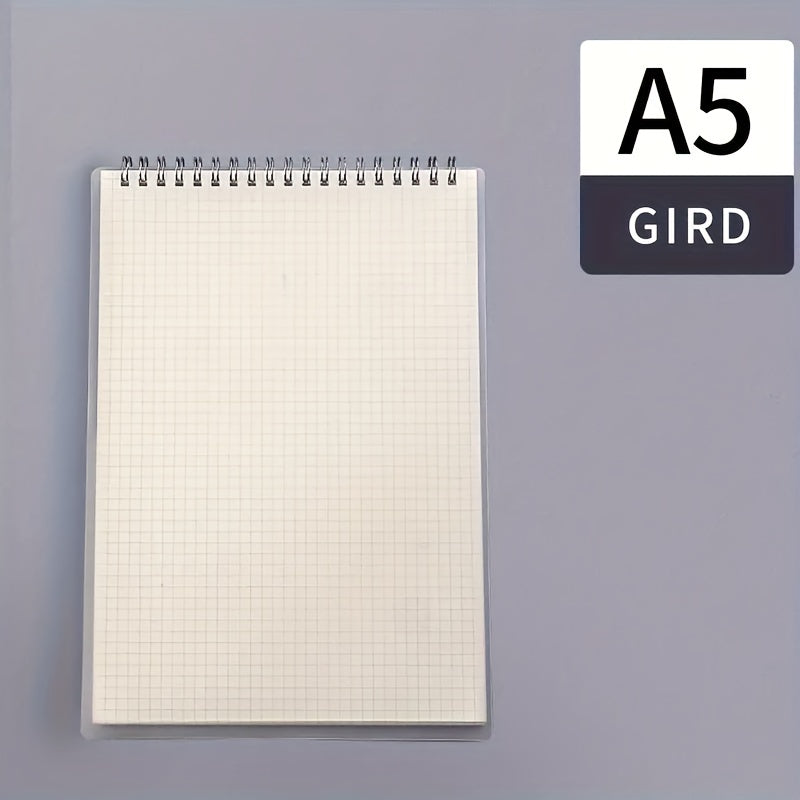 Spiral Grid Notebook A5 B5 80 Sheets