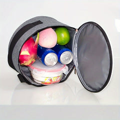 Football Pattern Insulation Bag Portable Reusable Lunch Bags