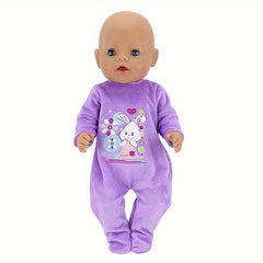 Reborn Doll Clothing Jumpsuit in Various Colors - Onesie Outfit