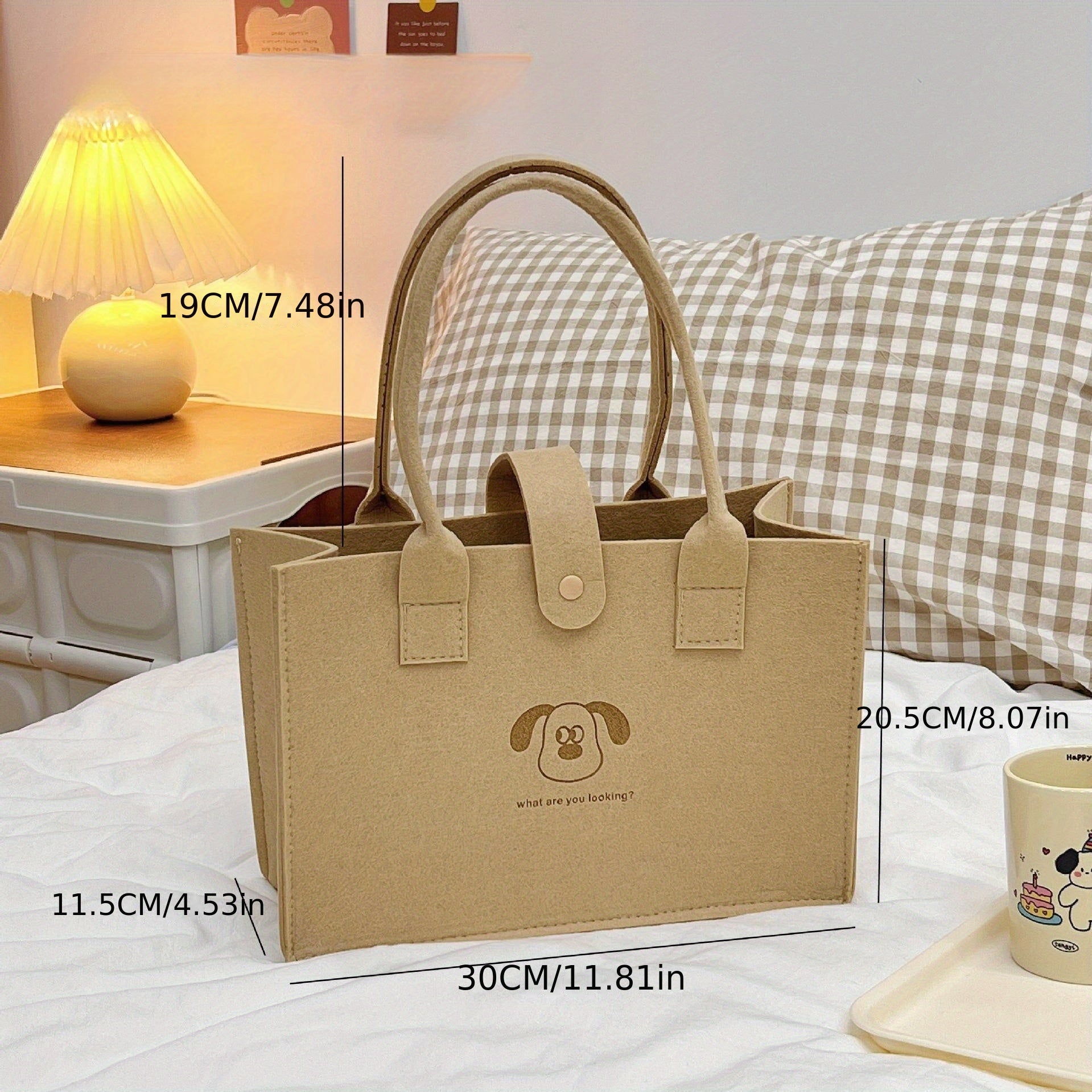 Portable Small Dog Handbag for PC with Large Capacity