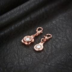 Lobster Buckle & Rose Flower Magnetic DIY Jewelry Accessories