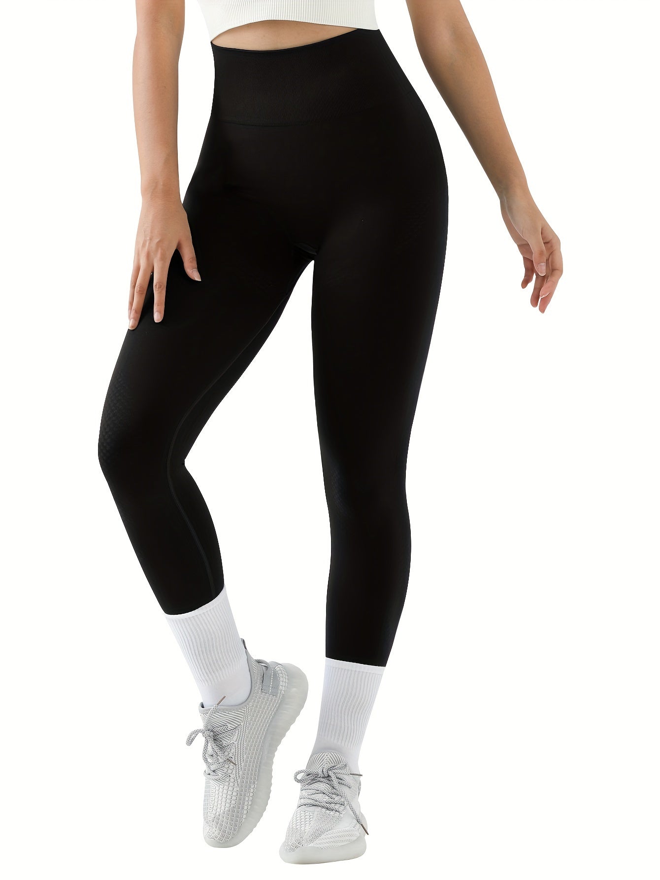 High Waist Yoga Leggings Hip Lifting Workout Pants Women's Activewear