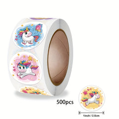 500pcs Reward Sticker for Unicorn Animal Pattern