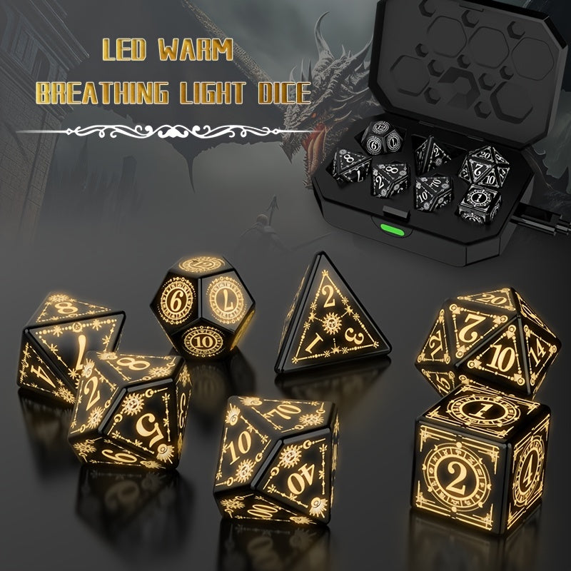 Glow in the Dark RPG Dice Set