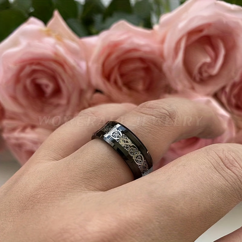 Dragon Pattern Ring For Men And Women