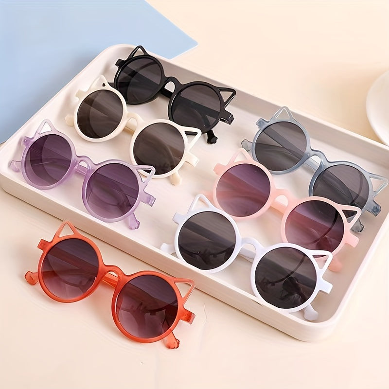 Kids Cat Ear Sunglasses Gradient Lens & Comfort Fit