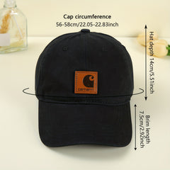 Vintage Baseball Cap Solid Unisex Sunshade Dad Hats Adjustable