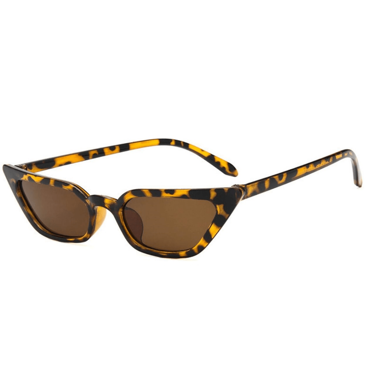 Skinny Cat Eye Sunglasses Vintage Y2K Shades