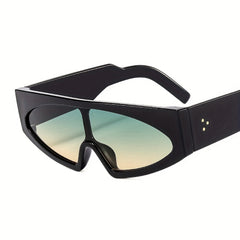 Y2K Oversized Shield Sunglasses UV400