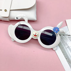 Kid's Cartoon Bunny Sunglasses Outdoor UV Protection