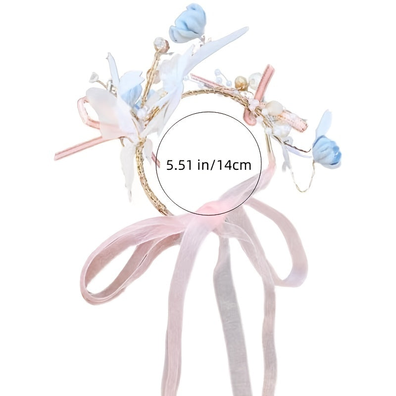 Wedding Wrist Corsage Bridesmaid Hand Flowers Bracelet