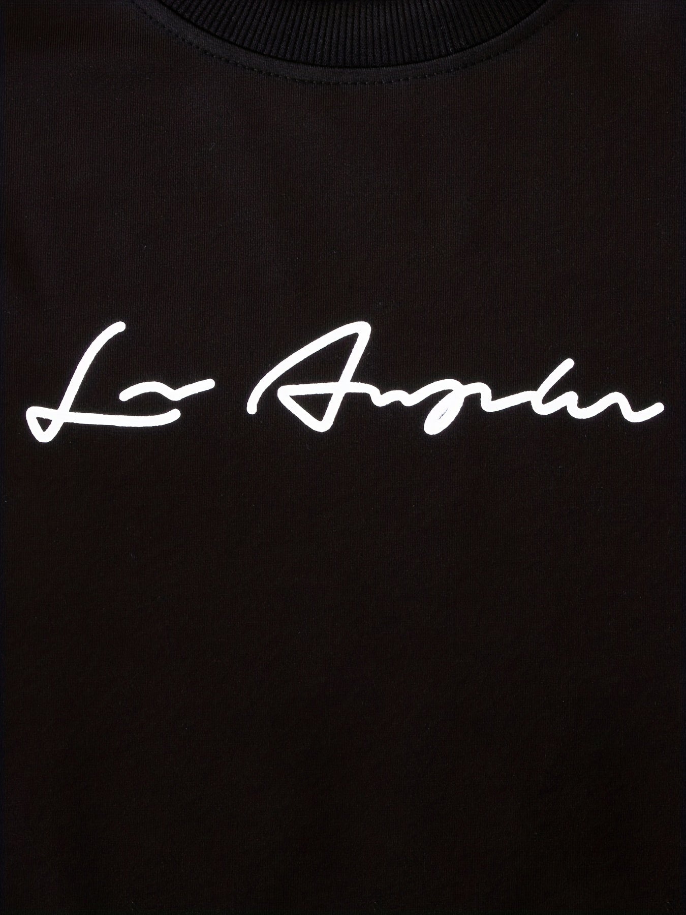 LOS ANGELES Boys Crew Neck Pullover Sweatshirt
