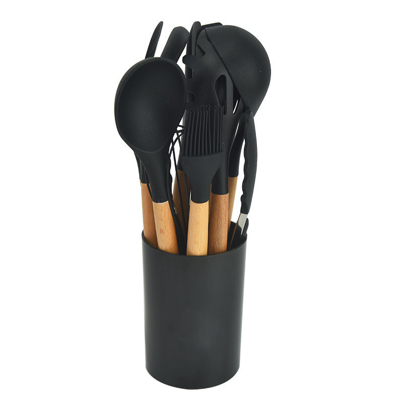 12-Piece Silicone Kitchen Utensil Set - Non Stick & Durable Cooking Tools