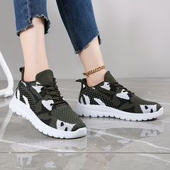 Camouflage Running Shoes Non-slip Lightweight Breathable Outdoor Sport