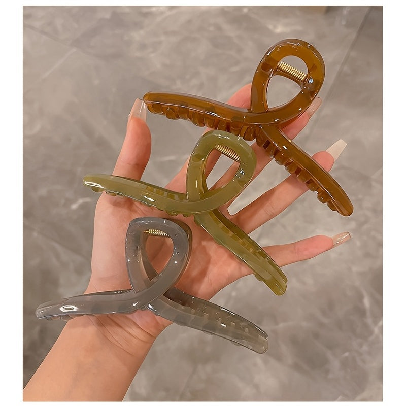 Large Hair Claw Clips For Women Strong Hold Big Hair Clips Nonslip Hair Accessor