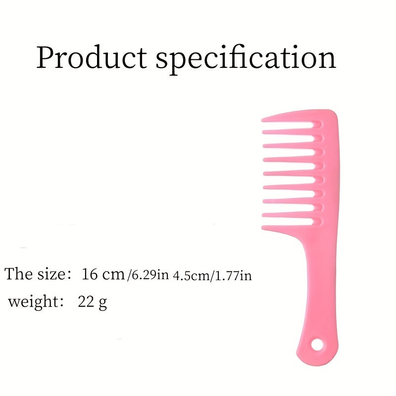 Anti Static Wide Teeth Hair Styling Comb for Thick Hair