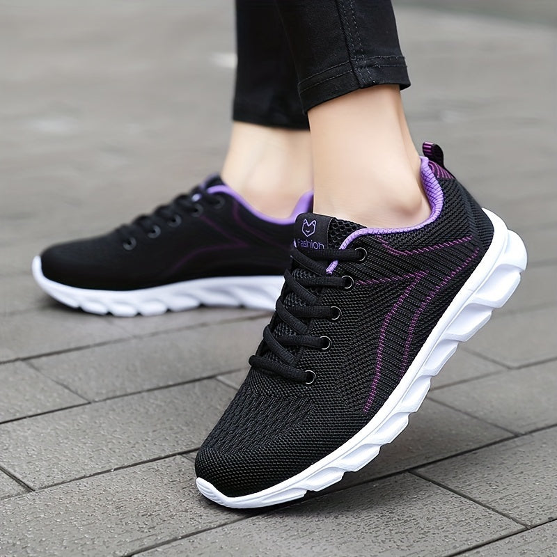 Mesh Breathable Running Sports Shoes Lightweight Non slip Outdoor Sneakers