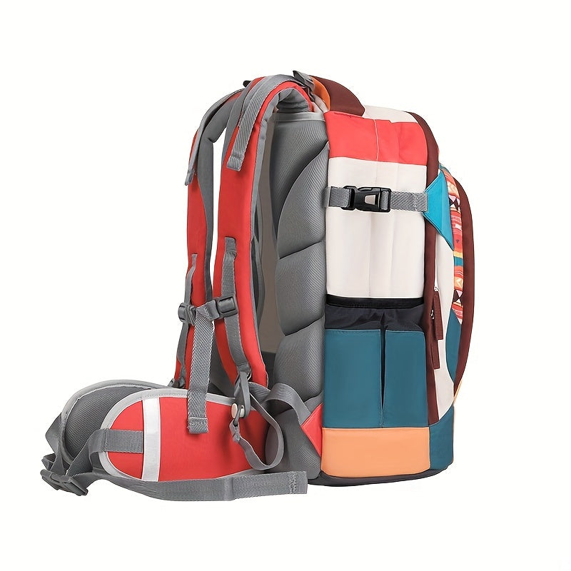 Materns Schoolbag Female Large Capacity Lightweight High School Student Backpack