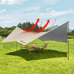 Portable Waterproof Canopy Tent for Camping and Outdoor Activities