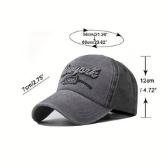 Flying Edge Patch Cloth 3D Letter Baseball Cap Old Fashioned Sun Hat