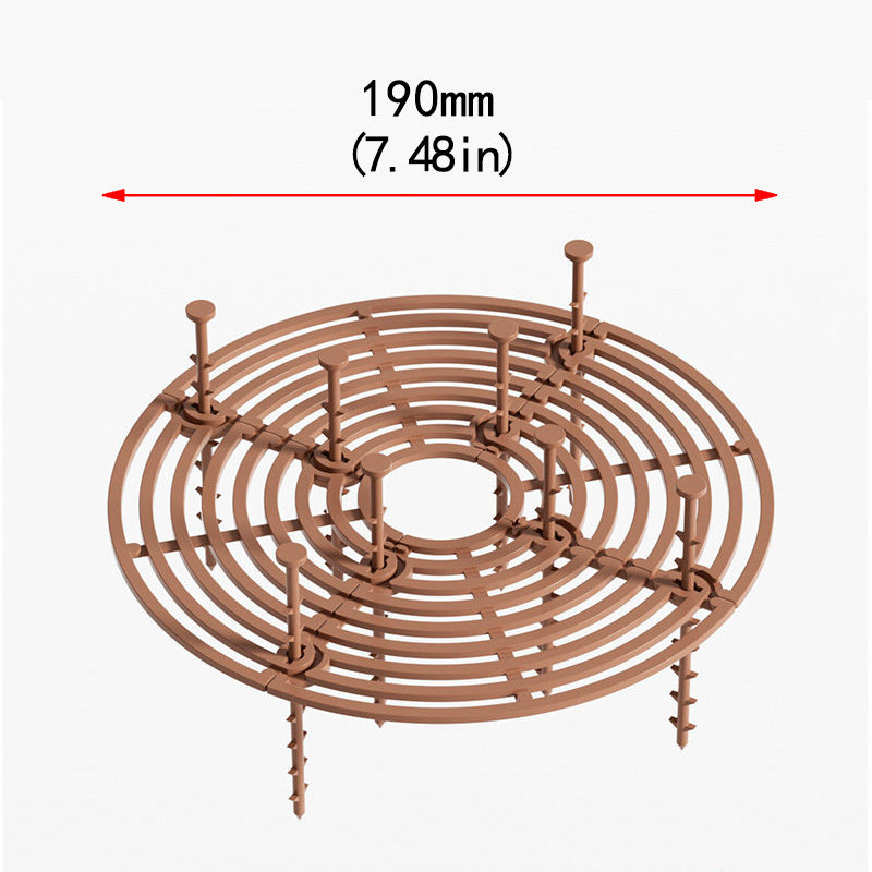 Flower Pot Surface Protector Grid for Plant Safety