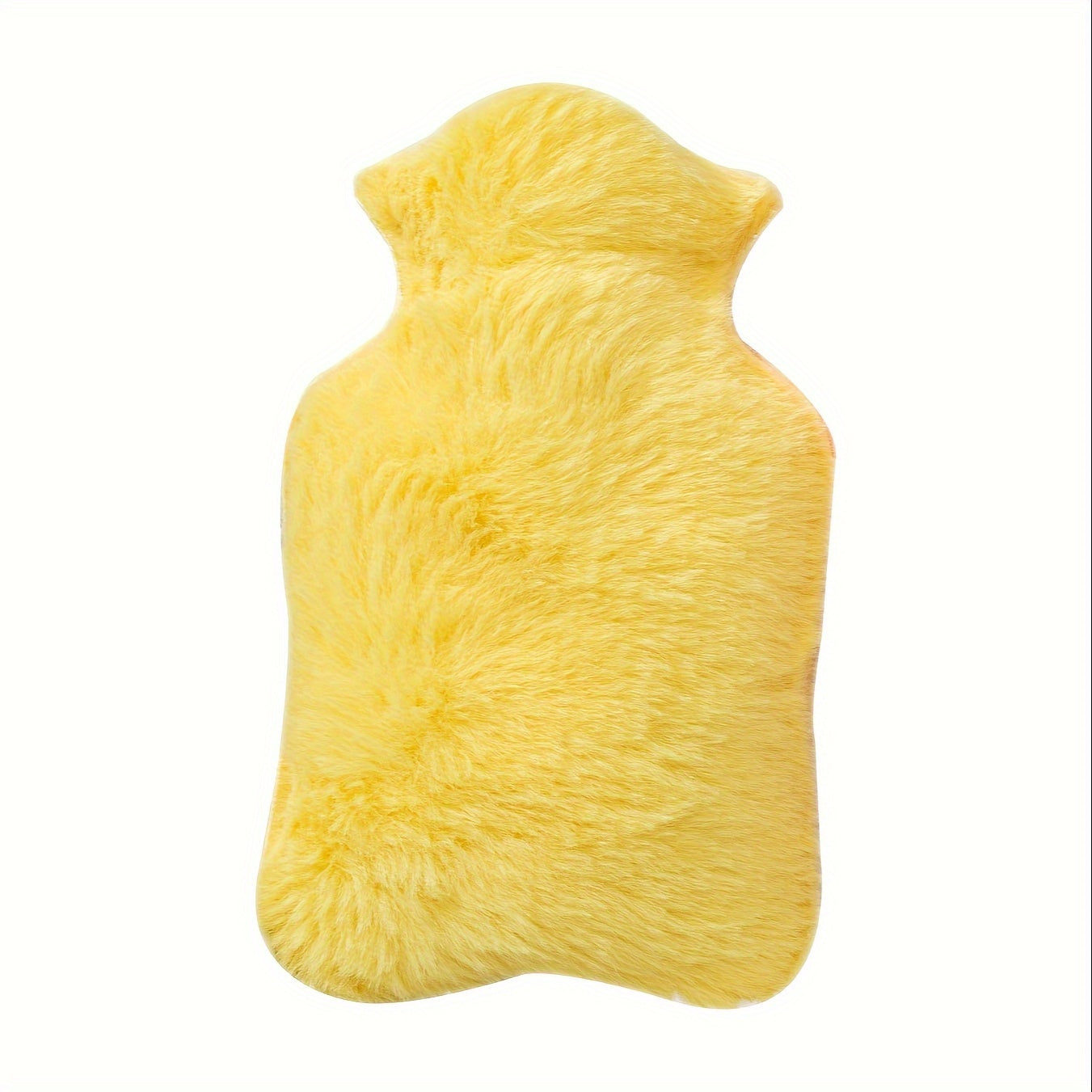 Cartoon Hot Water Bag w/ Plush Cover for Autumn & Winter