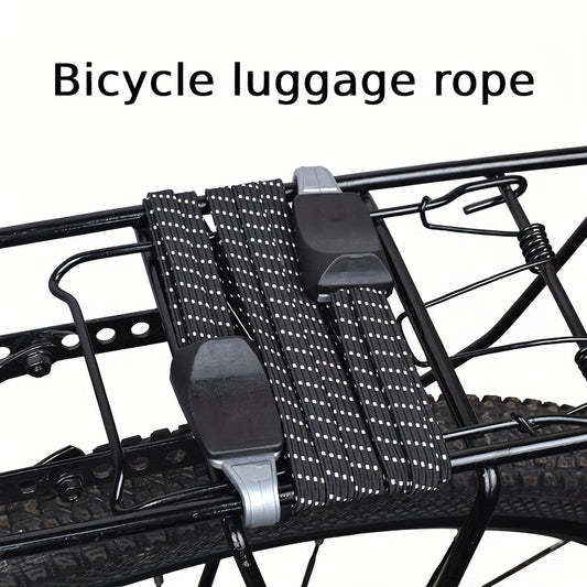 3-in-1 Bicycle Luggage Tie Rope Rack 26.77in Traction Strap Rope