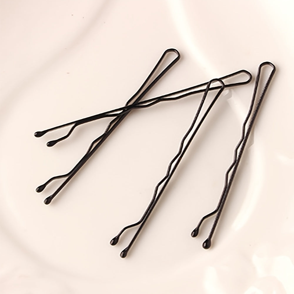 50pcs Stainless Steel Bobby Pin Non Slip Hair Clip