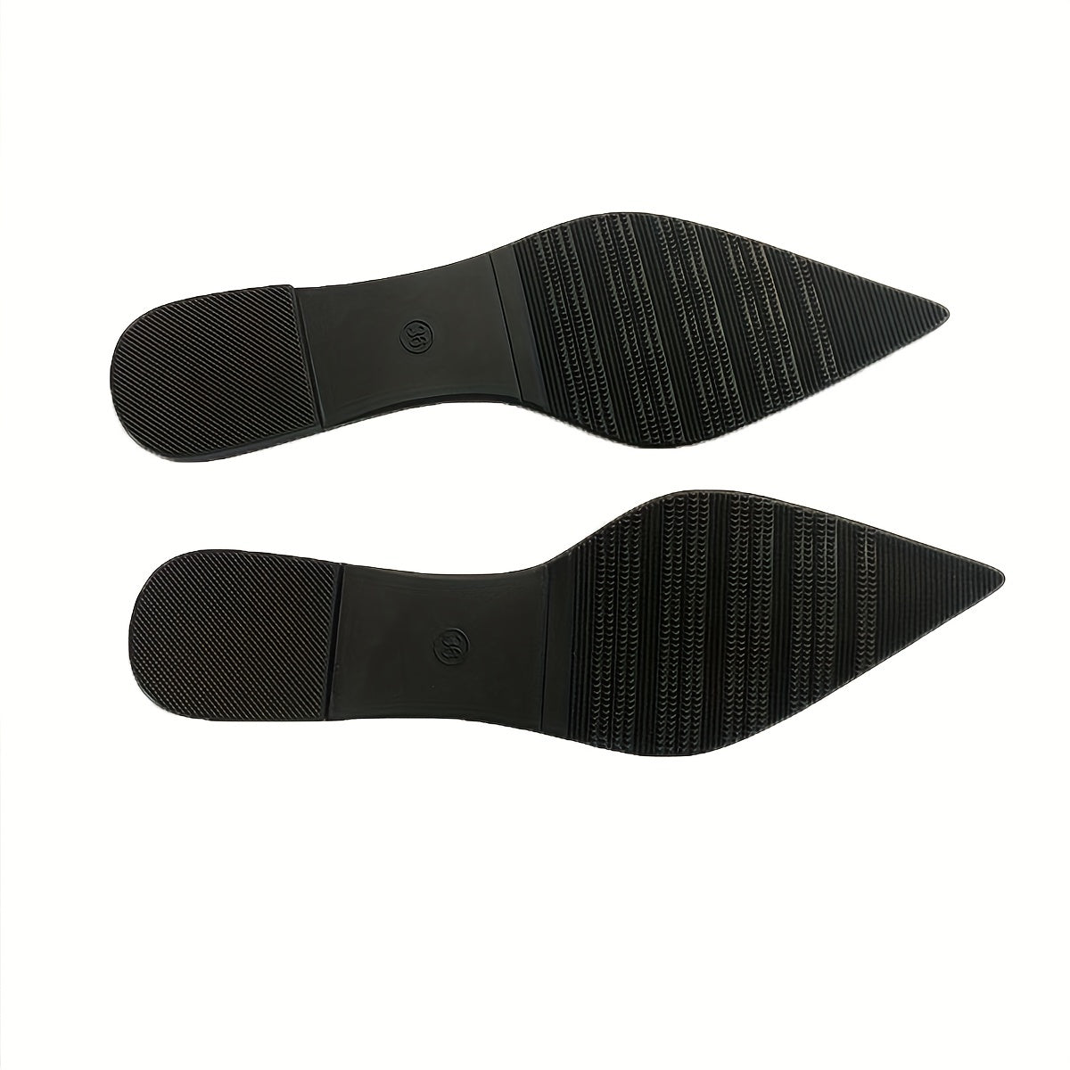 Women's Point Toe Flat Dress Shoes Lightweight Slip On Shoes