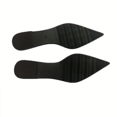 Women's Point Toe Flat Dress Shoes Lightweight Slip On Shoes